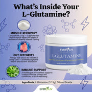 EverLiv Pure L-Glutamine Powder - EverLiv LLC